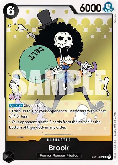 Brook Wings of the Captain R OP06 - 092 by Schmutzfink TCG on MYNTED