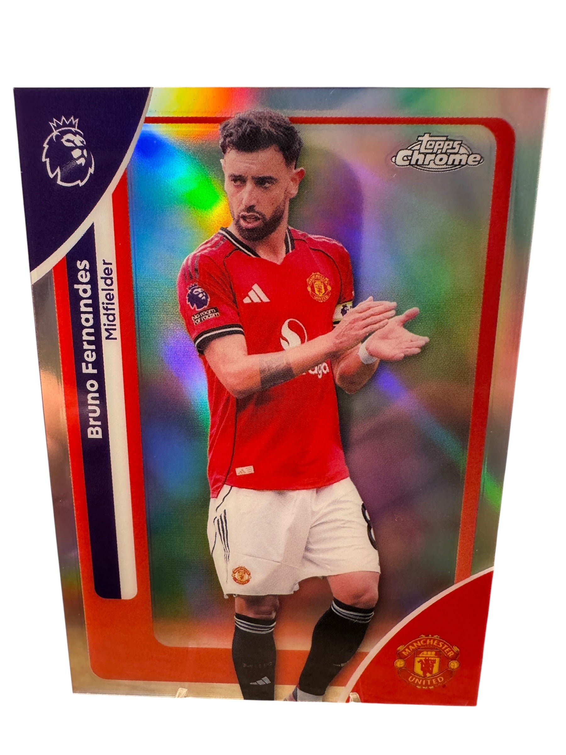 Bruno Fernandes - Man United - Topps Chrome Premier League 25/26