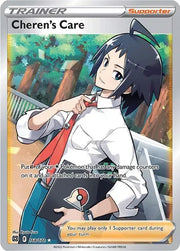 Cheren's Care (Full Art) - Brilliant Stars - UR 168/172 - English