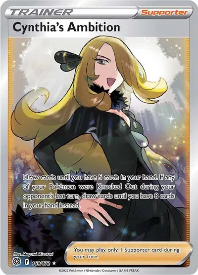 Cynthia's Ambition (Full Art) - Brilliant Stars - UR 169/172 - English