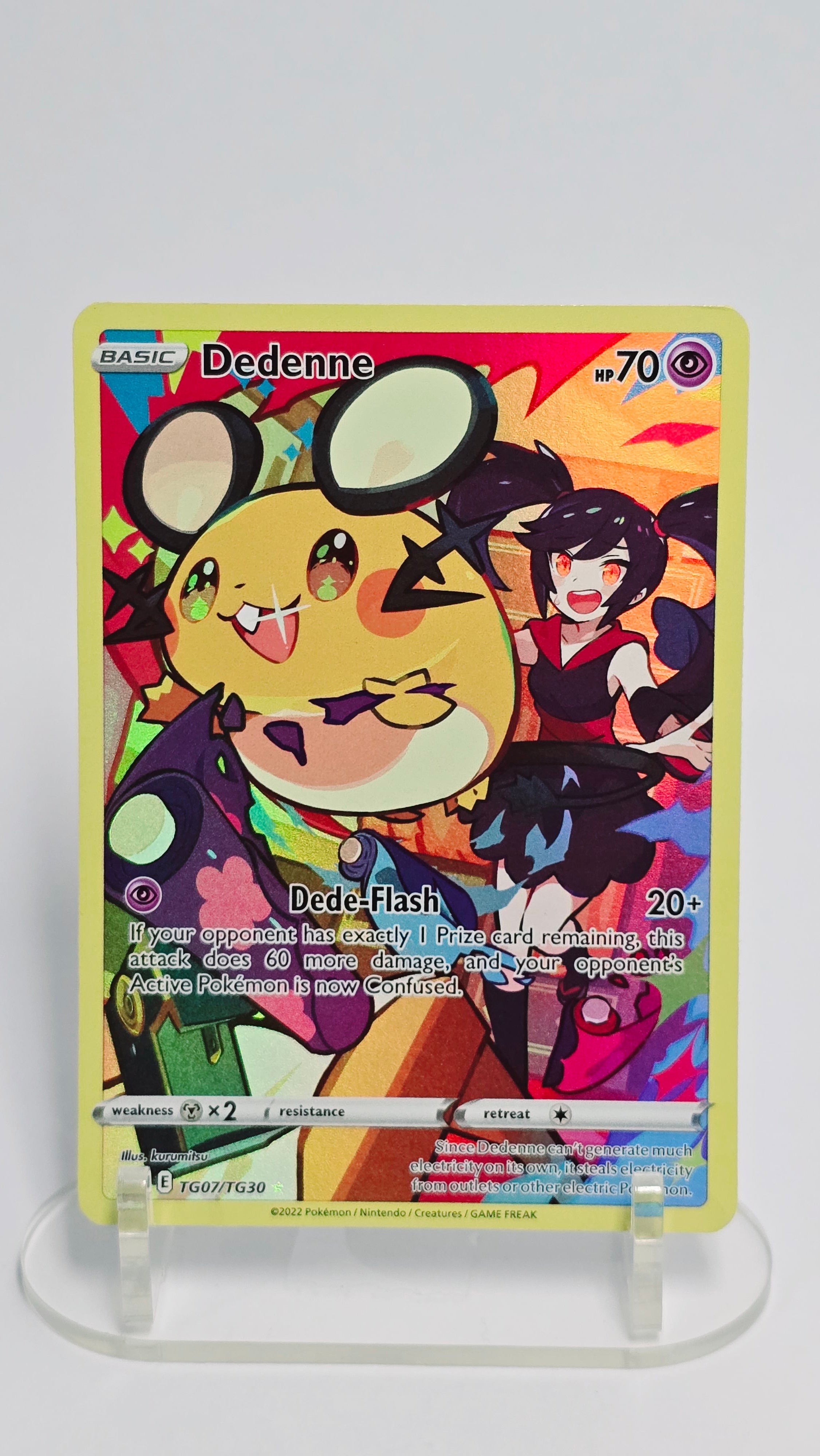 Dedenne - Brilliant Stars Trainer Gallery - UR TG07/TG30 - English