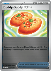 Buddy - Buddy Poffin Ascended Heroes Common • 184/217 Reverse Holofoil by Shark Pop Culture on MYNTED