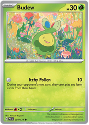 Budew 004/131 Reverse Holo | Scarlet & Violet – Prismatic Evolutions by Worth the XP on MYNTED