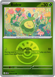 Budew (Friend Ball) Ascended Heroes Common • 016/217 Reverse Holofoil by Shark Pop Culture on MYNTED