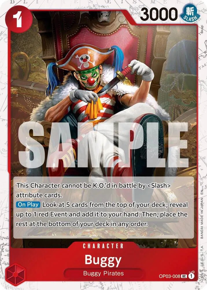 Buggy - OP03-008 (Pirate Foil) Premium Booster -The Best- Vol. 2 UC OP03-008 by Fabio’s Black Box on MYNTED