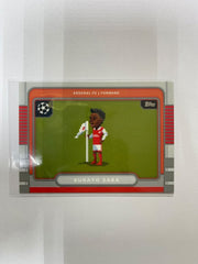 Bukayo Saka - 2025-26 Topps UEFA UCC - 8-bit Shots Insert by Card Market Ahuy on MYNTED