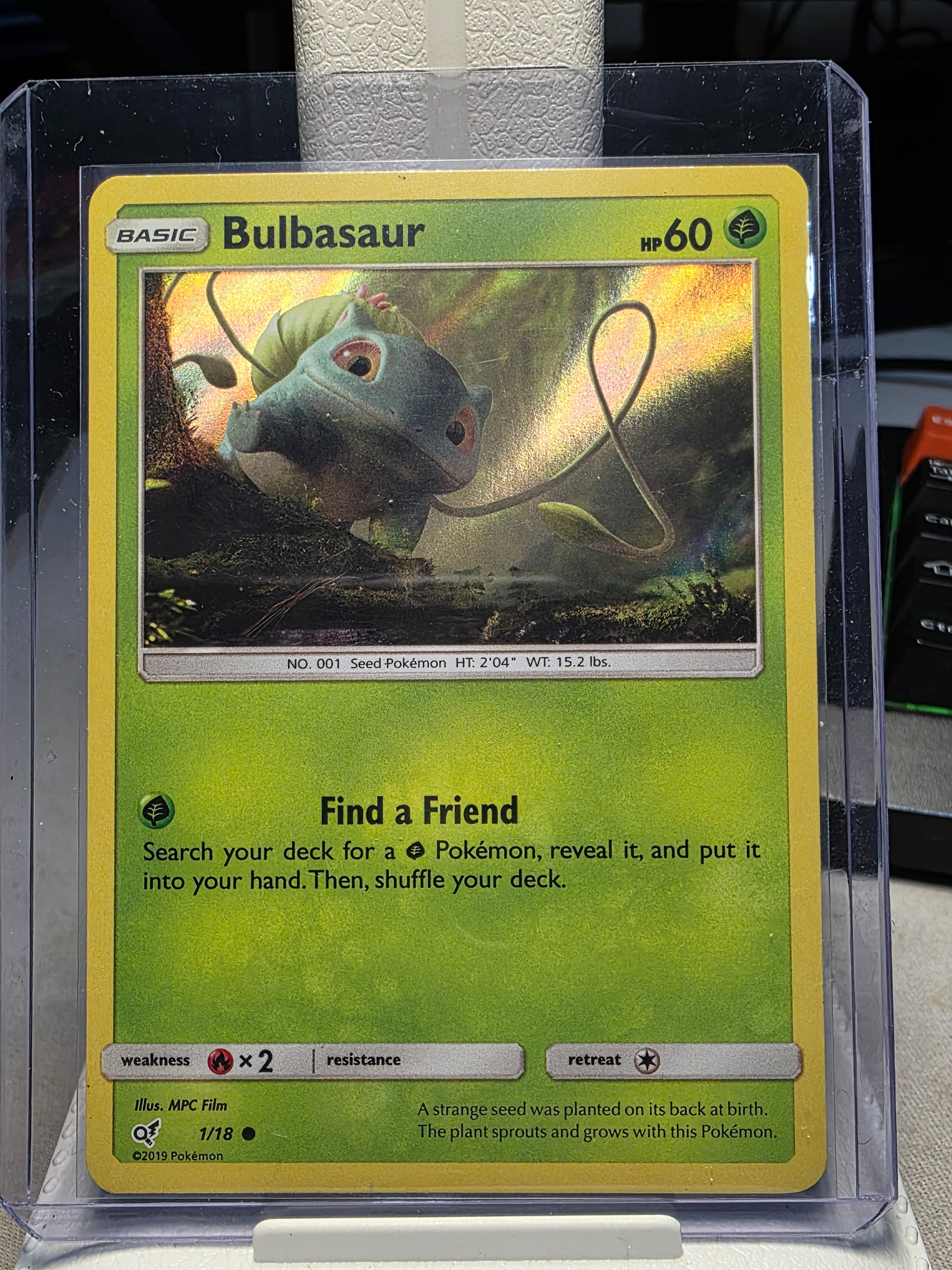 Bulbasaur (Holo) 1/18 - Detective Pikachu