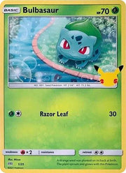Bulbasaur 1/25 - McDonald's 25th Anniversary - Holofoil by Light Collectibles on MYNTED