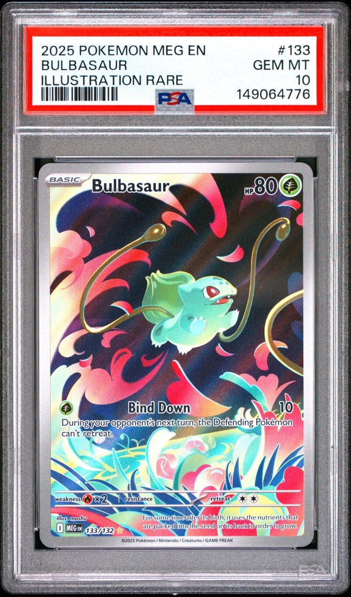 Bulbasaur 133/132 PSA10 by MochiTCG on MYNTED