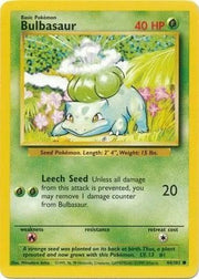 Bulbasaur - 44/102 - Base Set (Unlimited) - MP by The Archive Stop on MYNTED