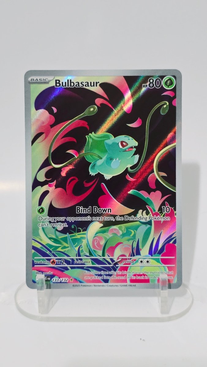 Bulbasaur - Mega Evolution - IR 133/132 - English by MechaKai Collectibles on MYNTED