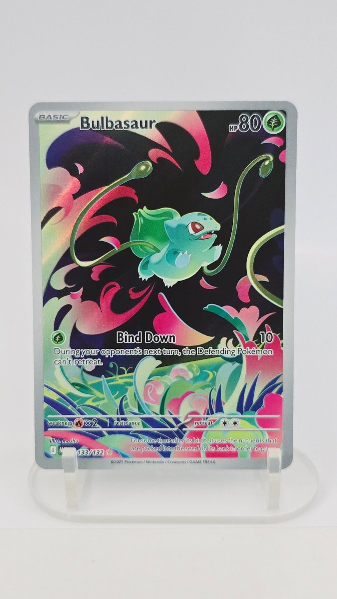 Bulbasaur - Mega Evolution - IR 133/132 - English by MechaKai Collectibles on MYNTED