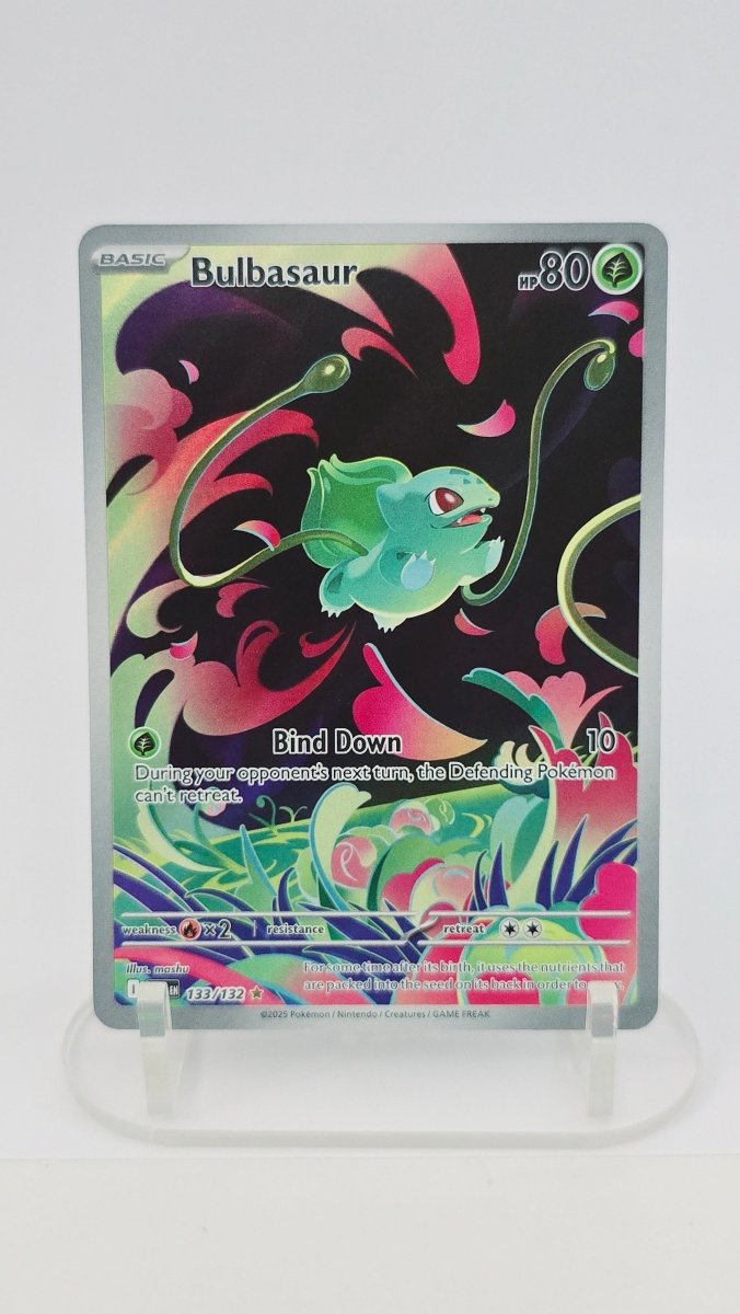 Bulbasaur - Mega Evolution - IR 133/132 - English by MechaKai Collectibles on MYNTED