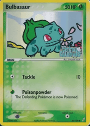 Bulbasaur (Reverse Holofoil) 45/100 - EX Crystal Guardians by shad0wknightTCG on MYNTED