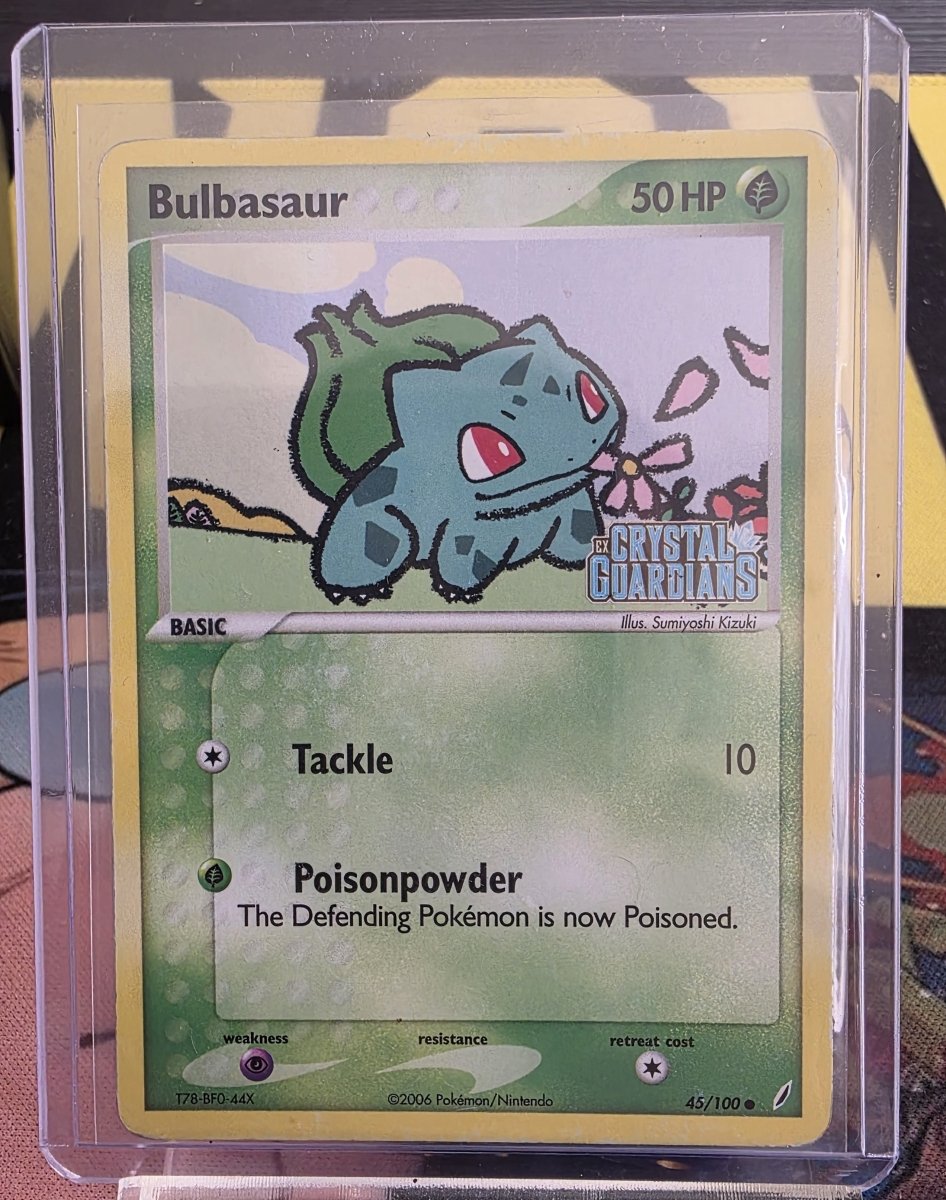 Bulbasaur (Reverse Holofoil) 45/100 - EX Crystal Guardians by shad0wknightTCG on MYNTED