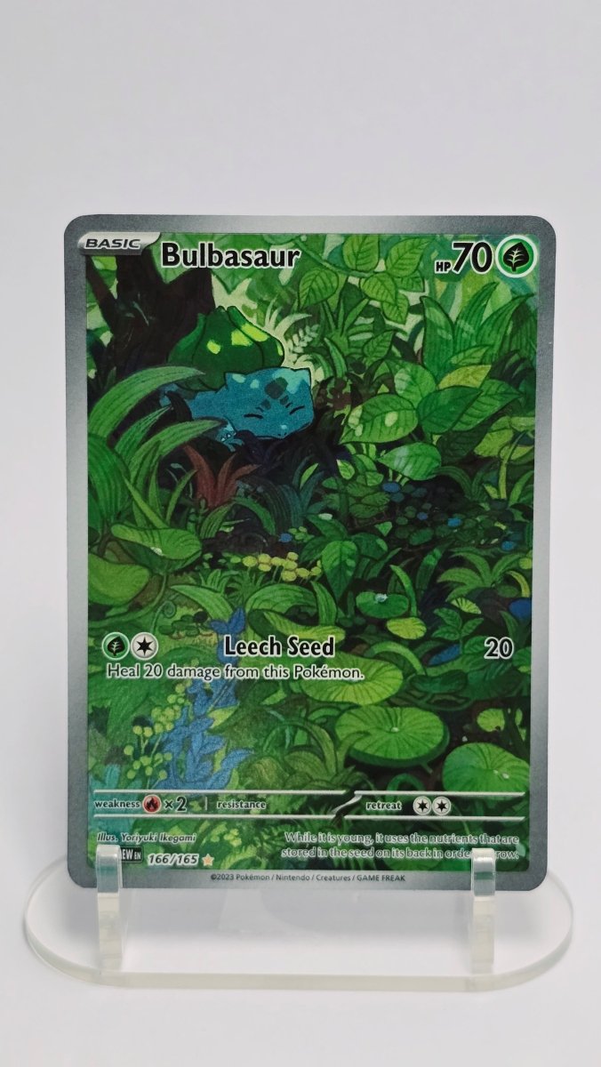 Bulbasaur - SV: 151 - IR 166/165 - English by MechaKai Collectibles on MYNTED