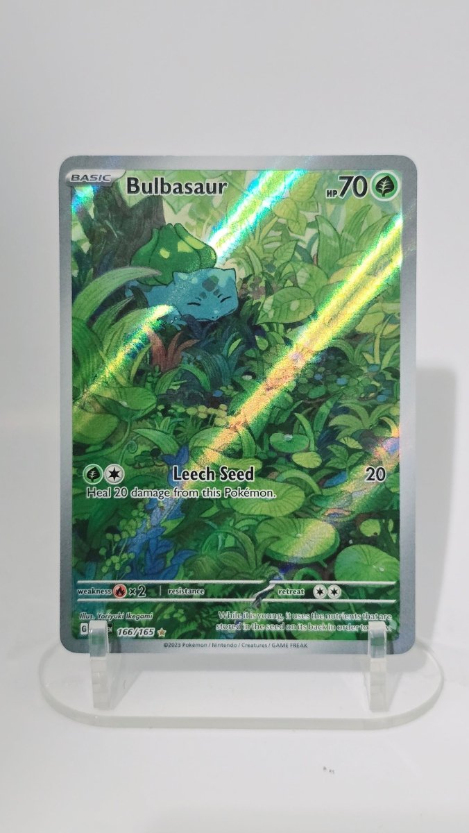 Bulbasaur - SV: 151 - IR 166/165 - English by MechaKai Collectibles on MYNTED