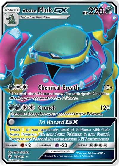 Burning Shadows Alolan Mux GX 138/147 - LP by PlayVault on MYNTED