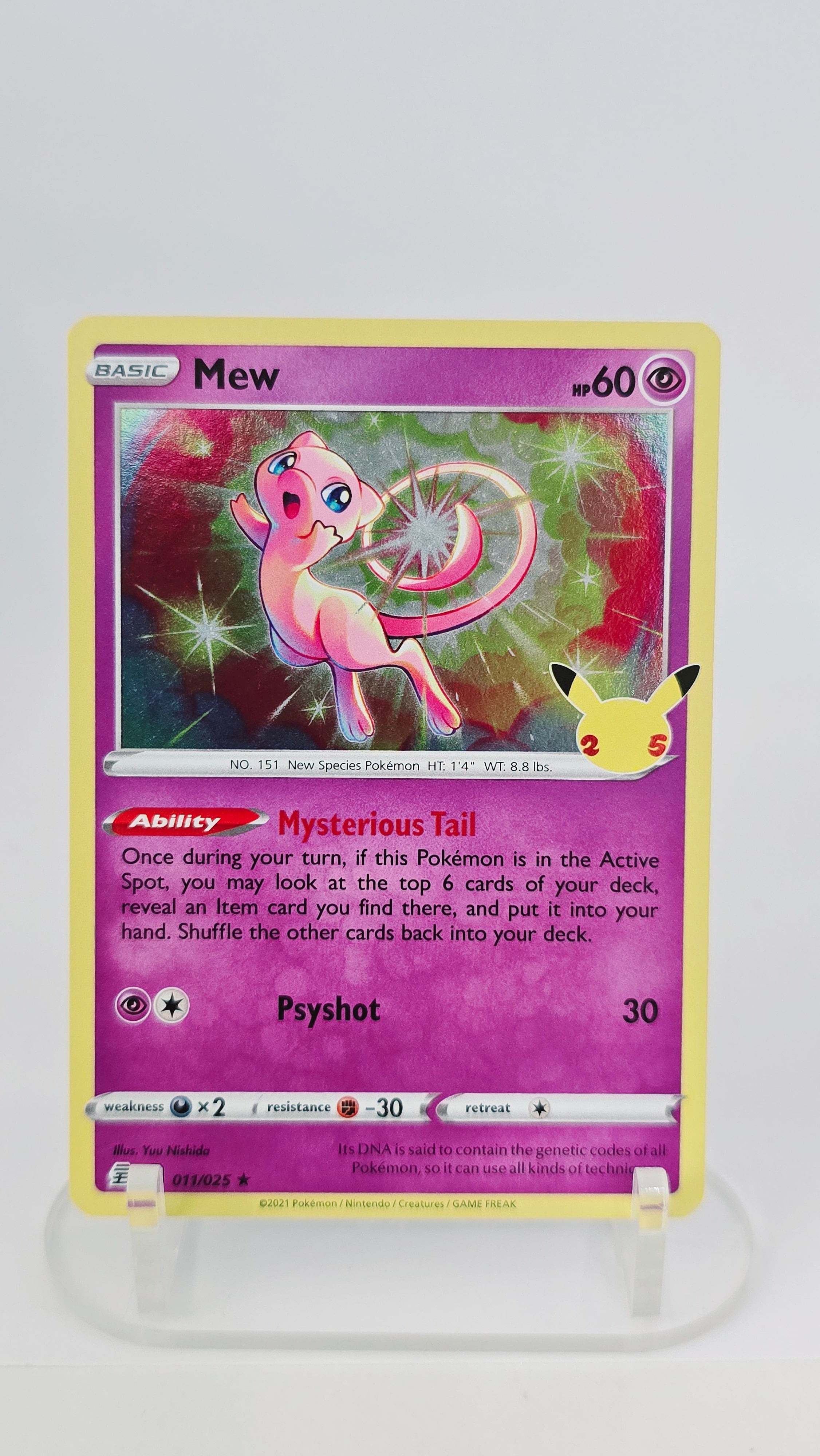 Mew - Celebrations - HR 011/025 - English