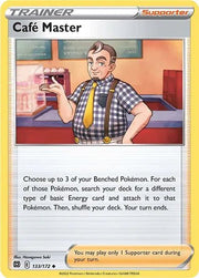 Cafe Master 133/172 · Normal (Brilliant Stars) by Marnie’s TCG on MYNTED