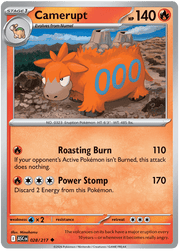 Camerupt 028/217 Uncommon | Mega Evolution – Ascended Heroes by Worth the XP on MYNTED