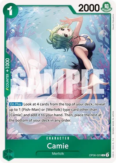 Camie Wings of the Captain R OP06 - 025 by Schmutzfink TCG on MYNTED