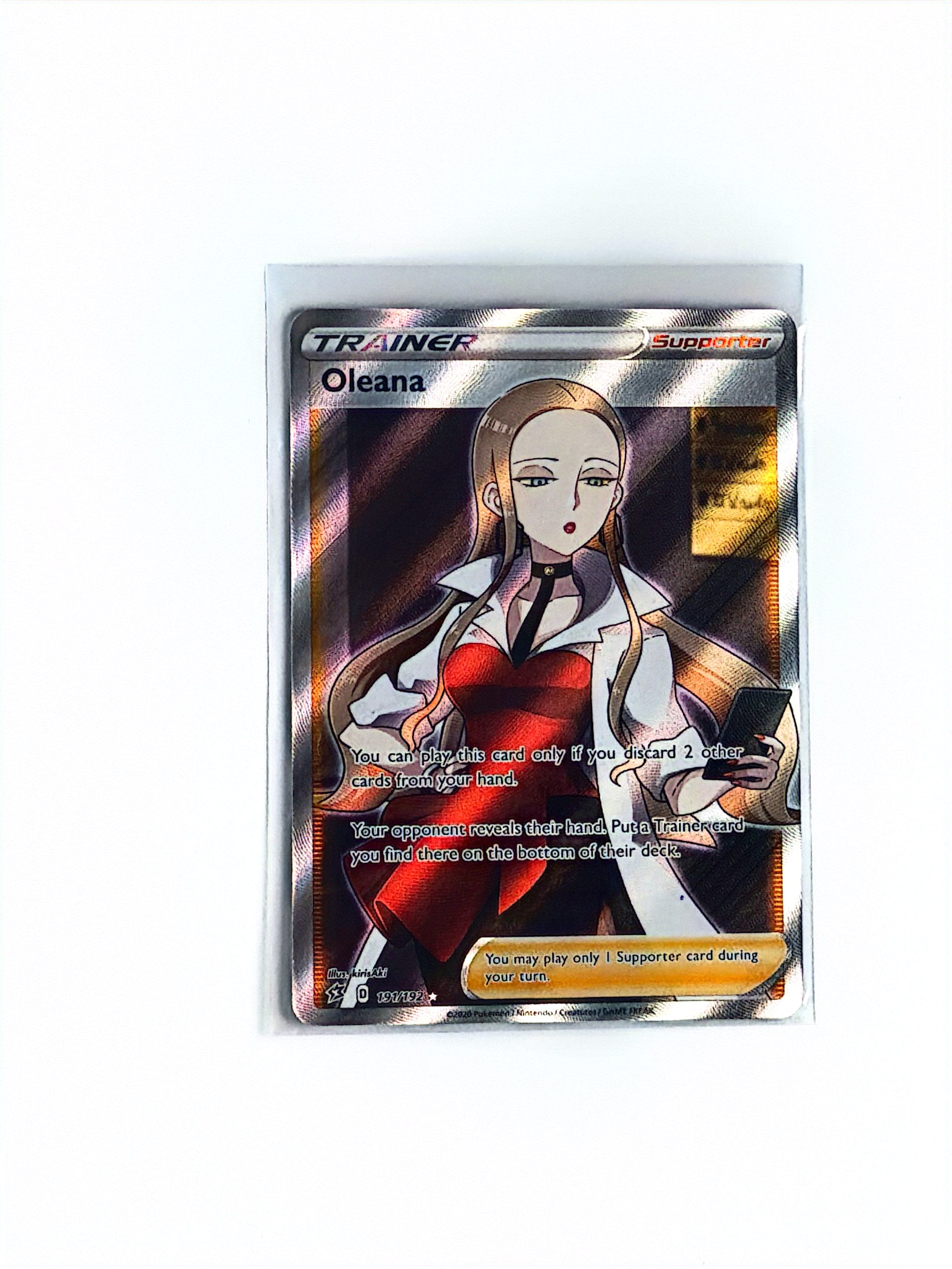 Pokemon - Oleana (Full Art) - SWSH02: Rebel Clash (SWSH02)