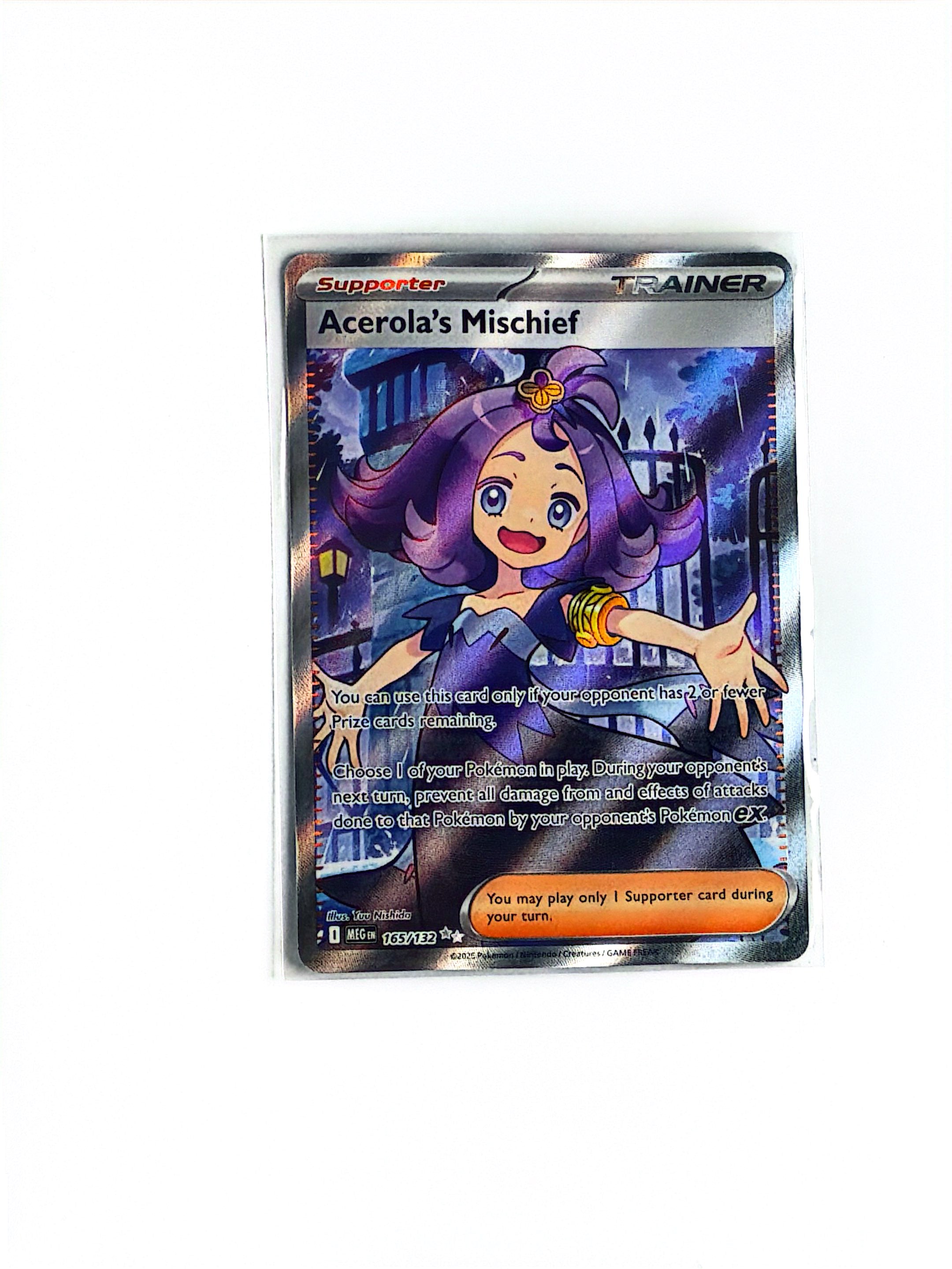 Pokemon - Acerola's Mischief - 165/132 - ME01: Mega Evolution (MEG)