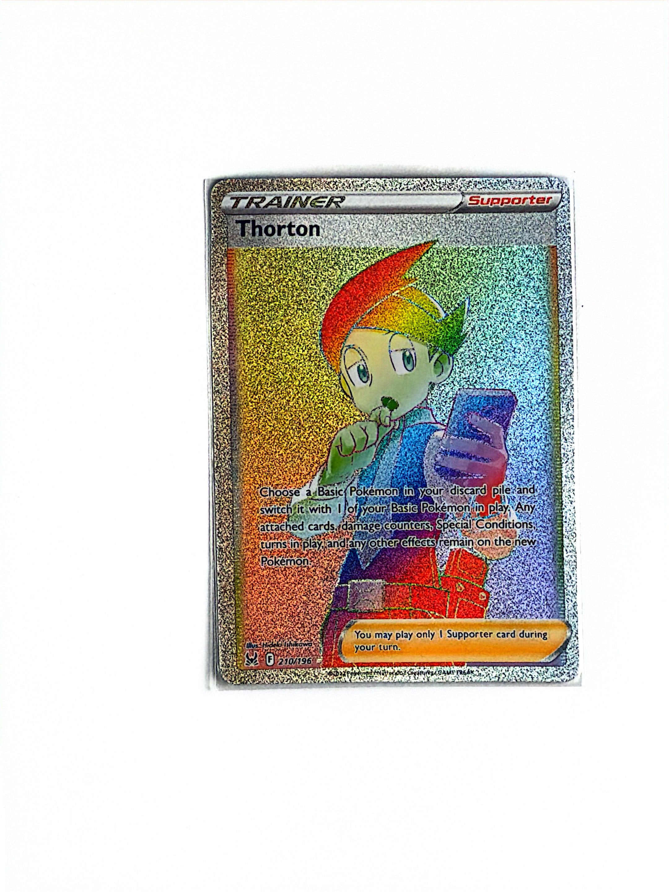 Pokemon - Thorton (Secret) - SWSH11: Lost Origin (SWSH11)