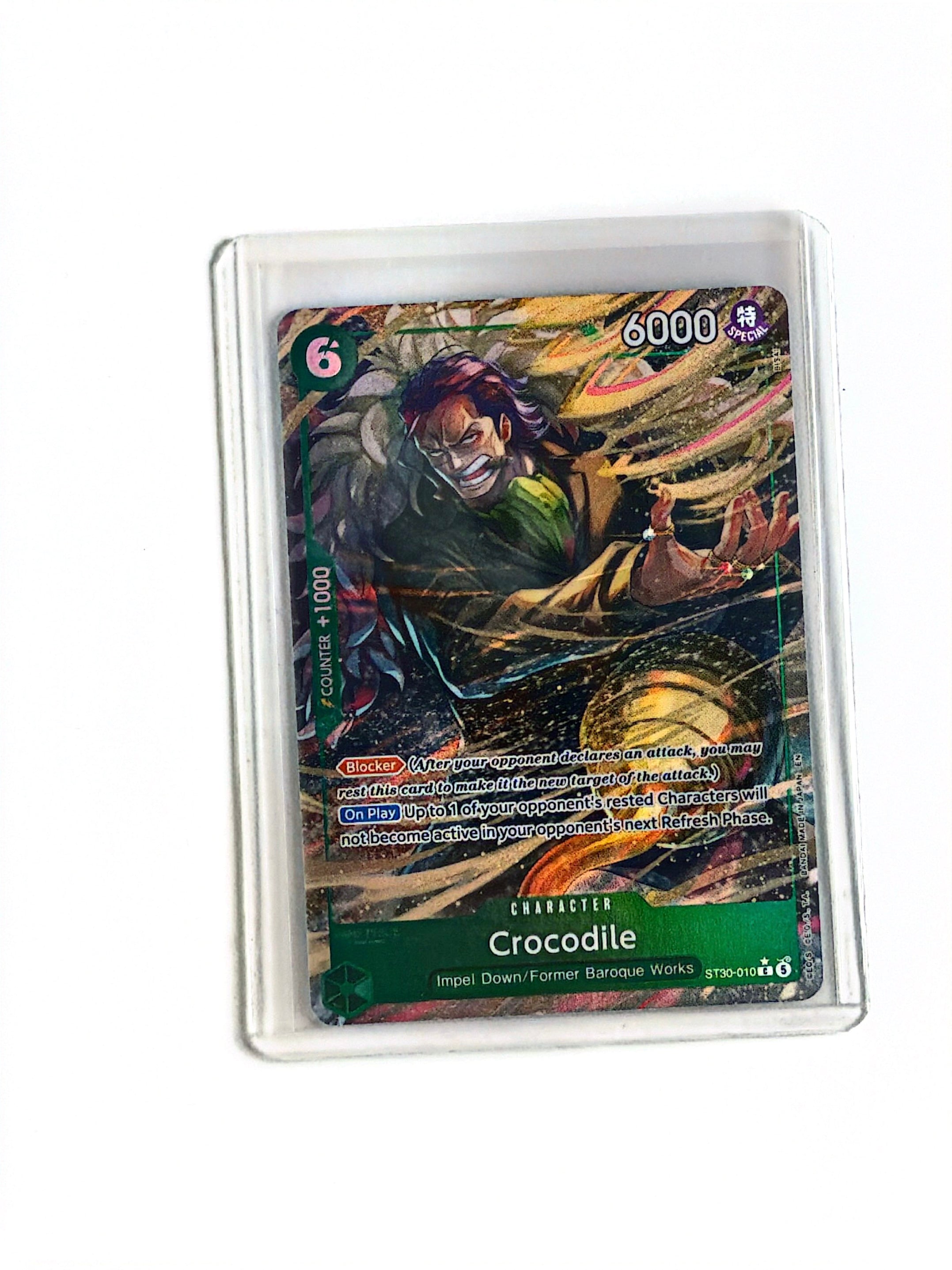One Piece - Crocodile (Full Art) - Starter Deck EX: Luffy & Ace (ST-30)