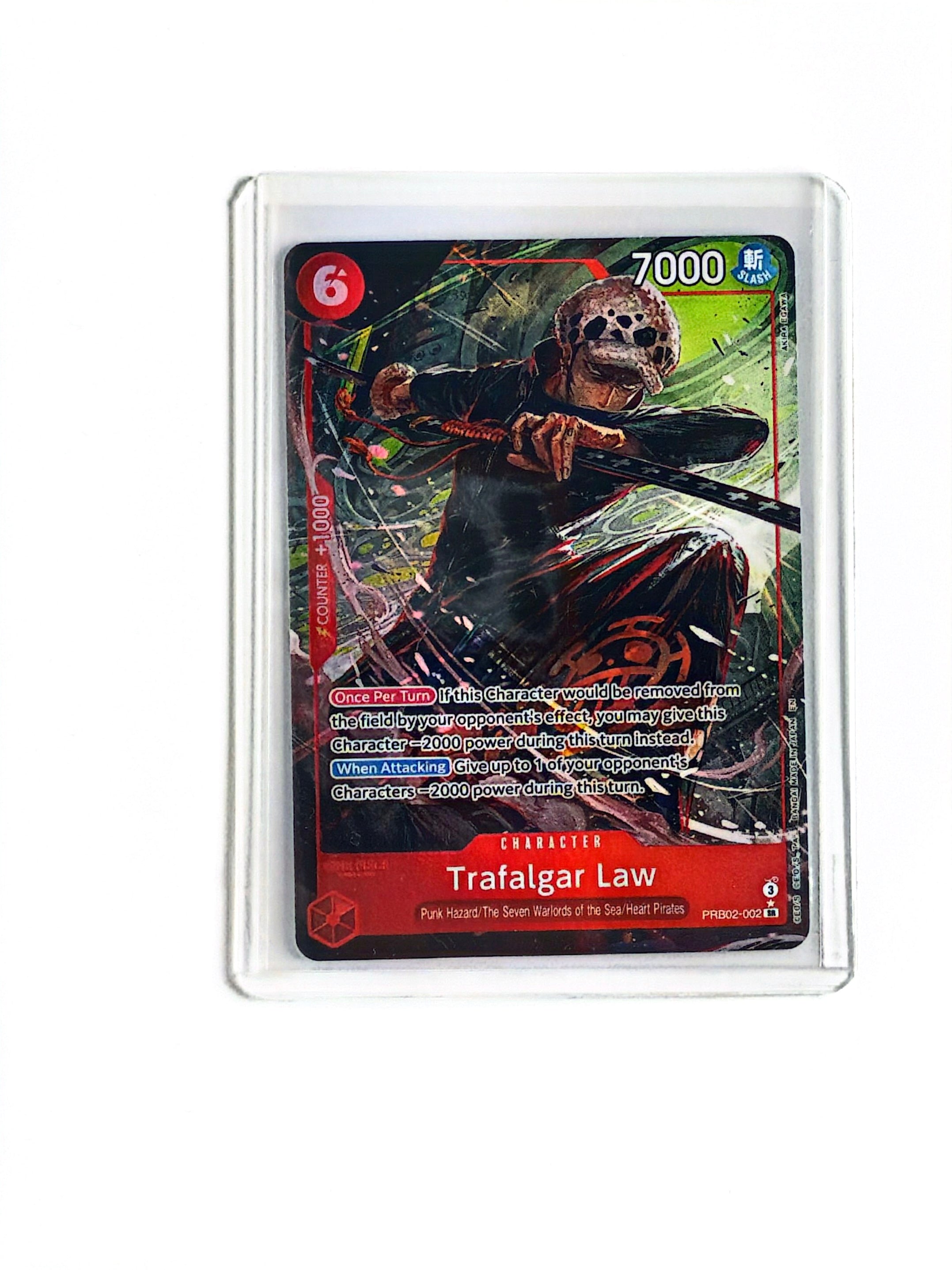 One Piece - Trafalgar Law - PRB02-002 (Alternate Art) - Premium Booster -The Best- Vol. 2 (PRB-02)