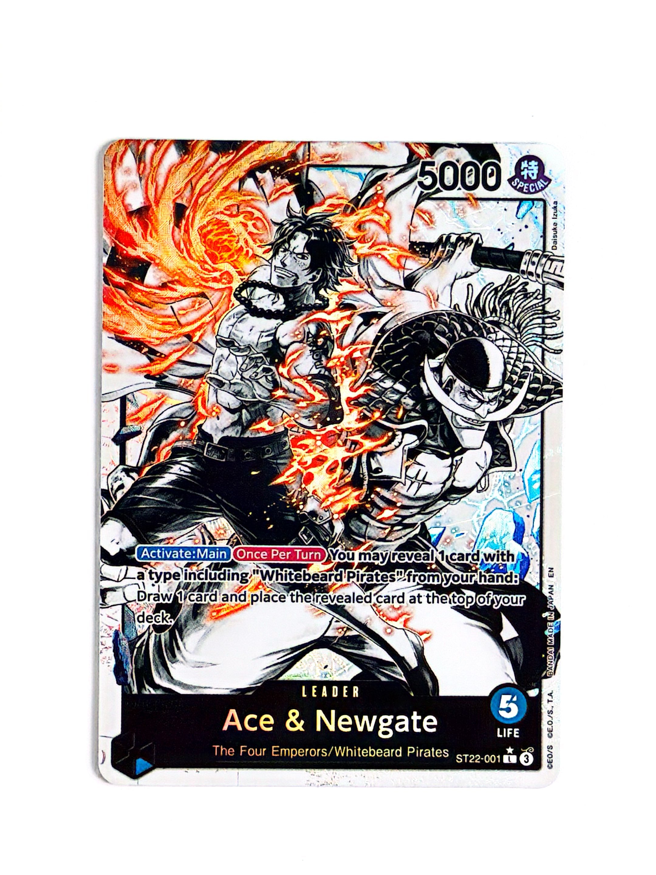 One Piece - Ace & Newgate (Parallel) - Starter Deck 22: Ace & Newgate (ST-22)