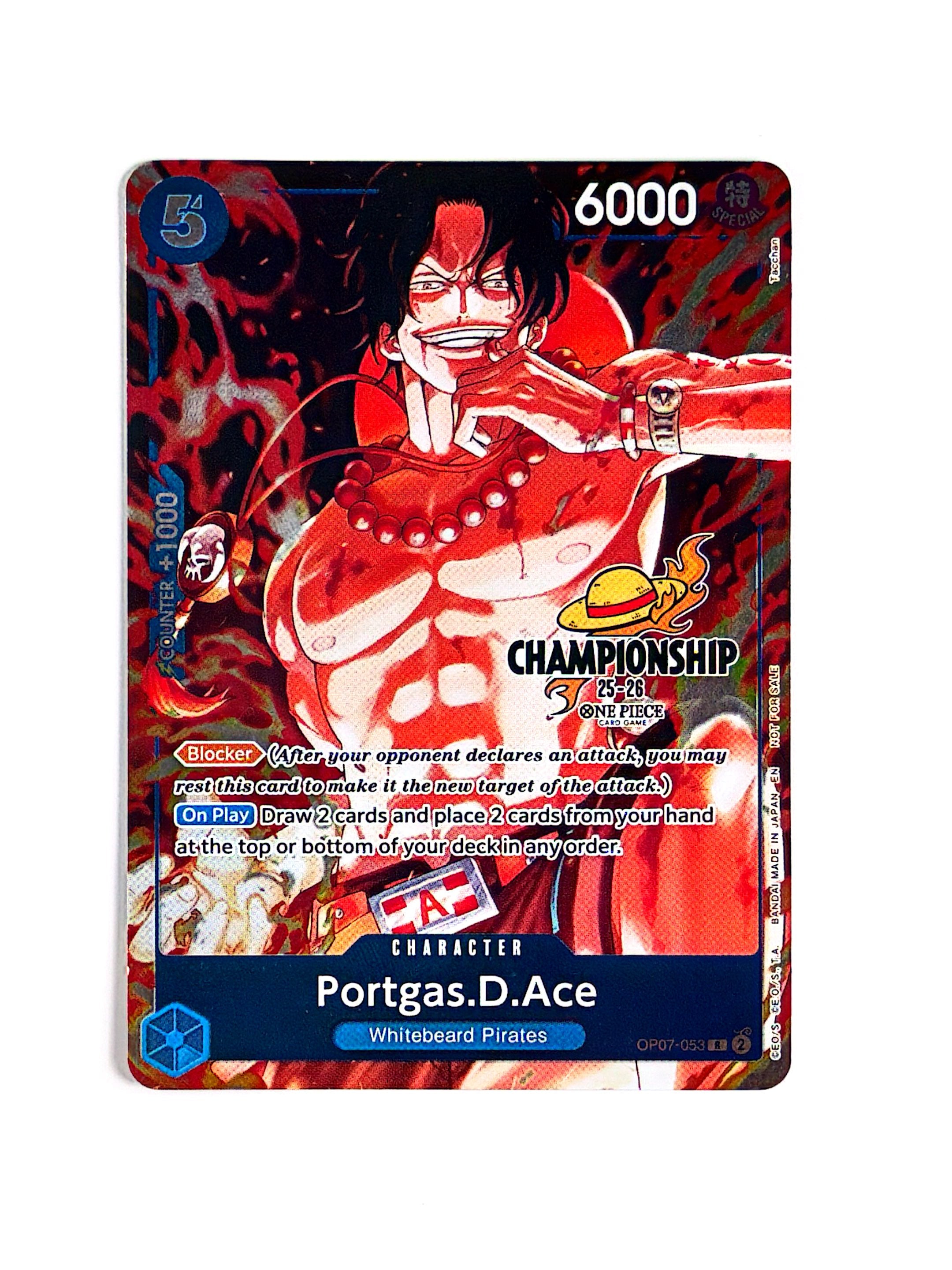 One Piece - Portgas D Ace (CS 25-26 Celebration Pack) - One Piece Promotion Cards (OP-PR)