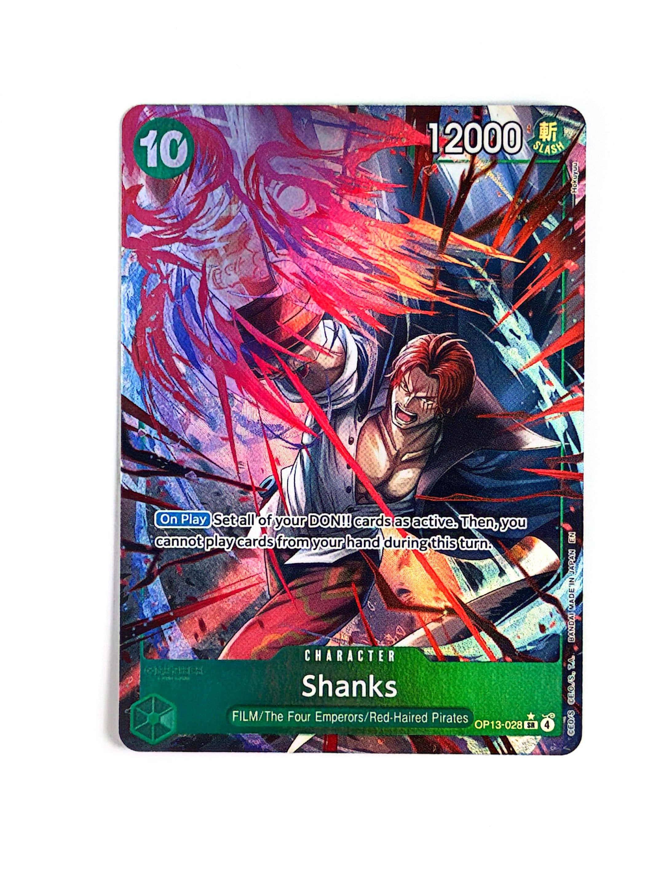 One Piece - Shanks (028) (Alternate Art) - Carrying On His Will (OP13)