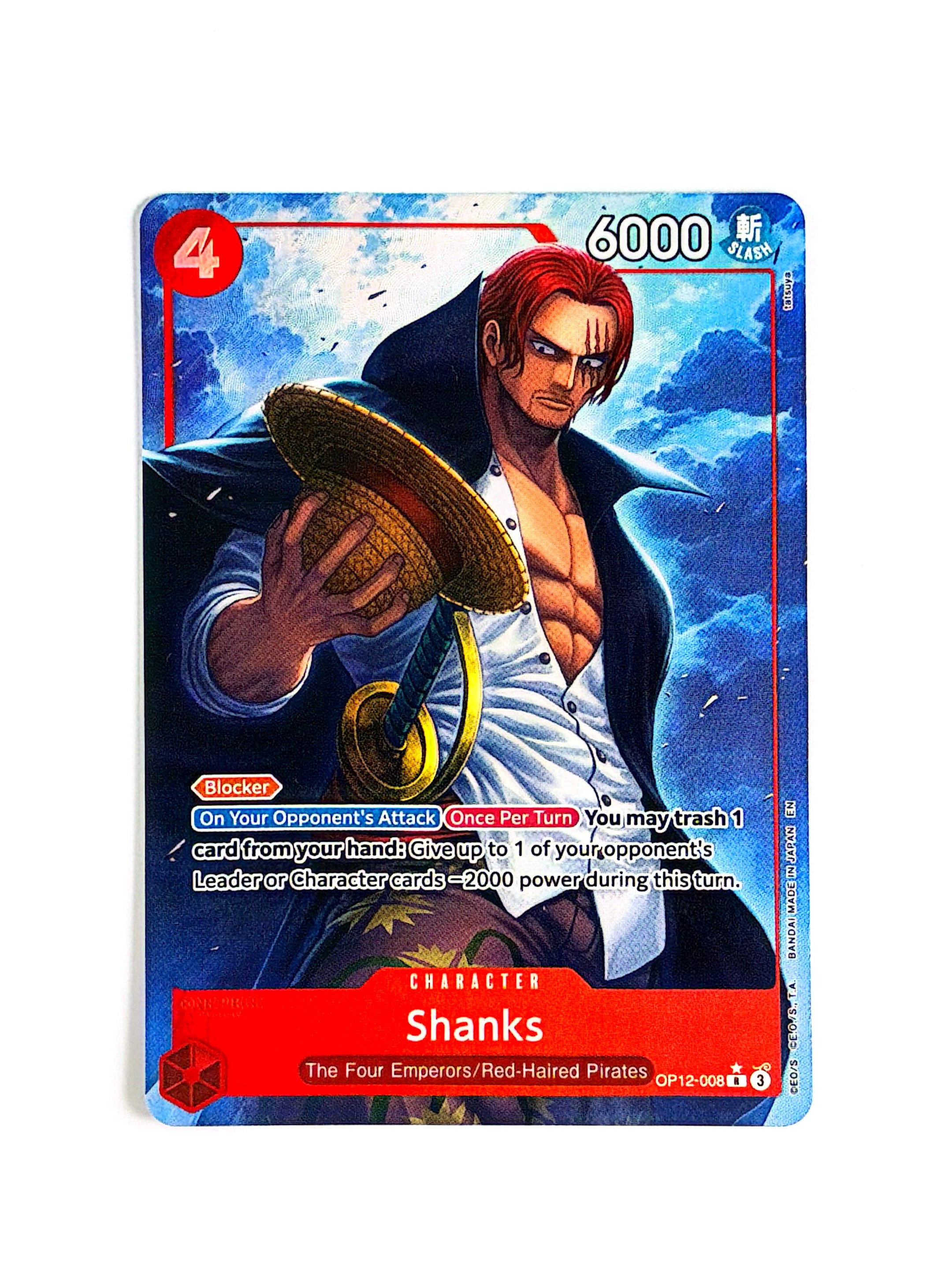 One Piece - Shanks (008) (Alternate Art) - Legacy of the Master (OP12)