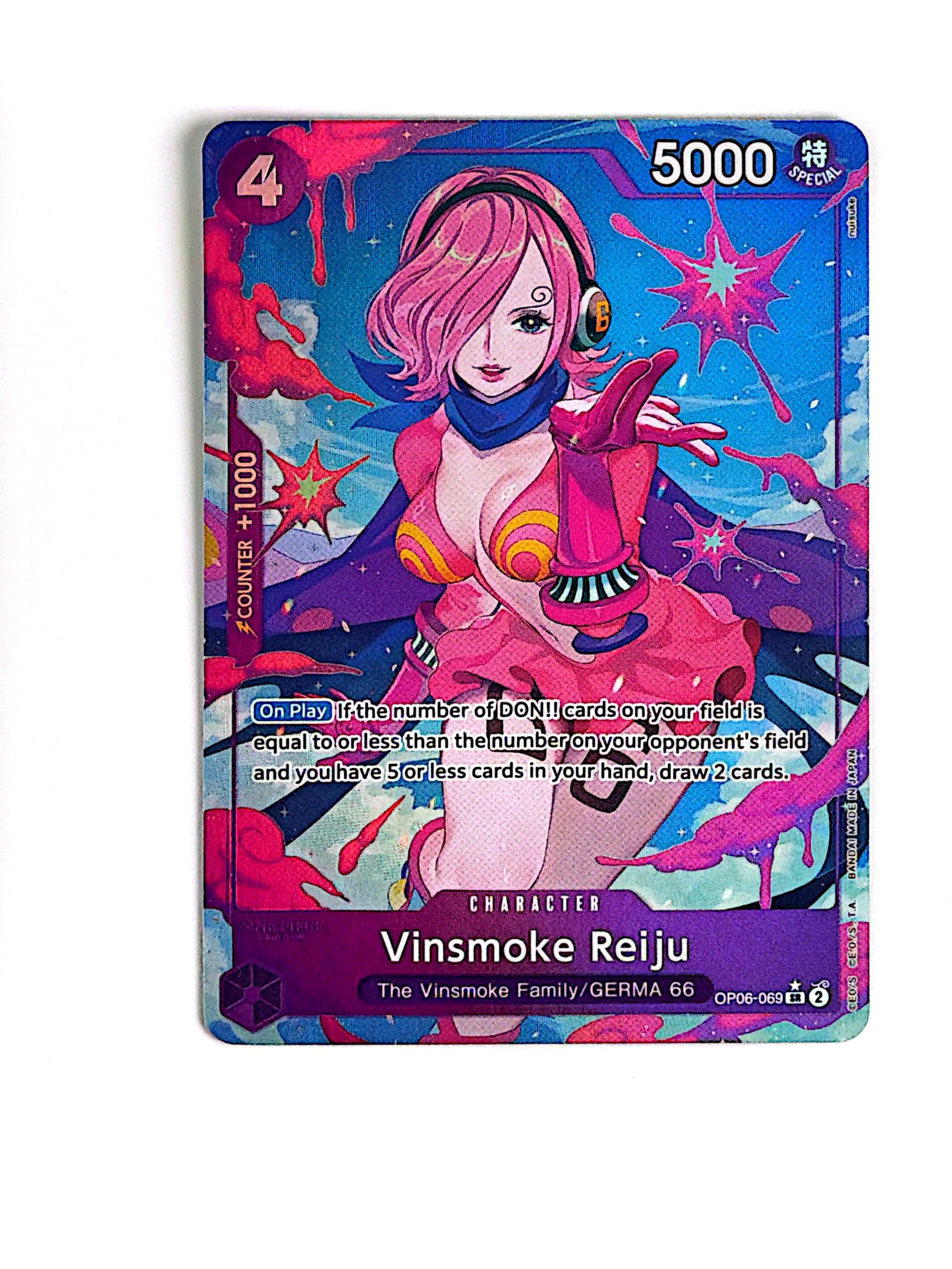One Piece - Vinsmoke Reiju (OP06-069) (Alternate Art) - Premium Booster -The Best- (PRB-01)