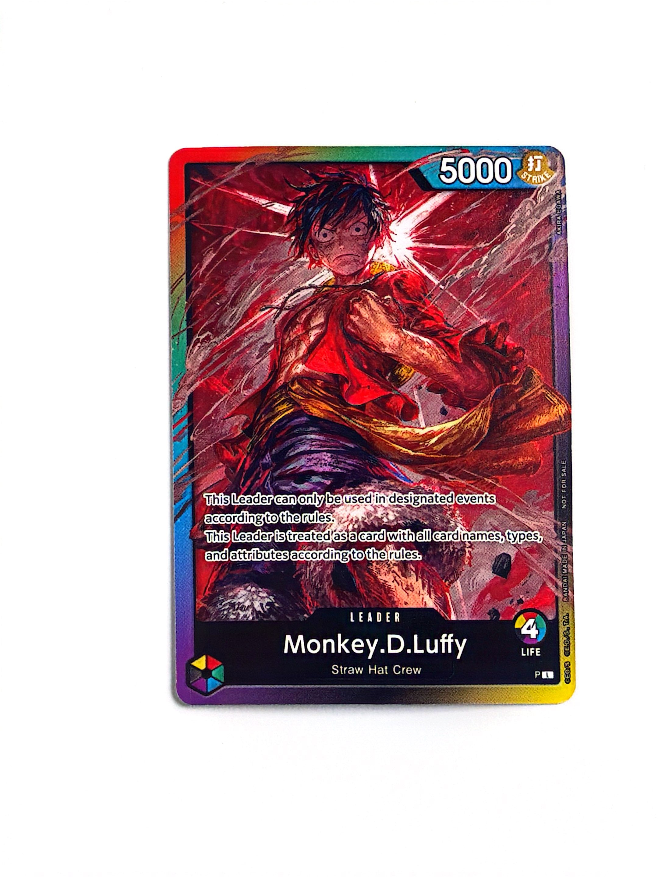 One Piece - Monkey D Luffy (Leader Pack) (Sealed Battle 2023 Vol. 1) - One Piece Promotion Cards (OP-PR)