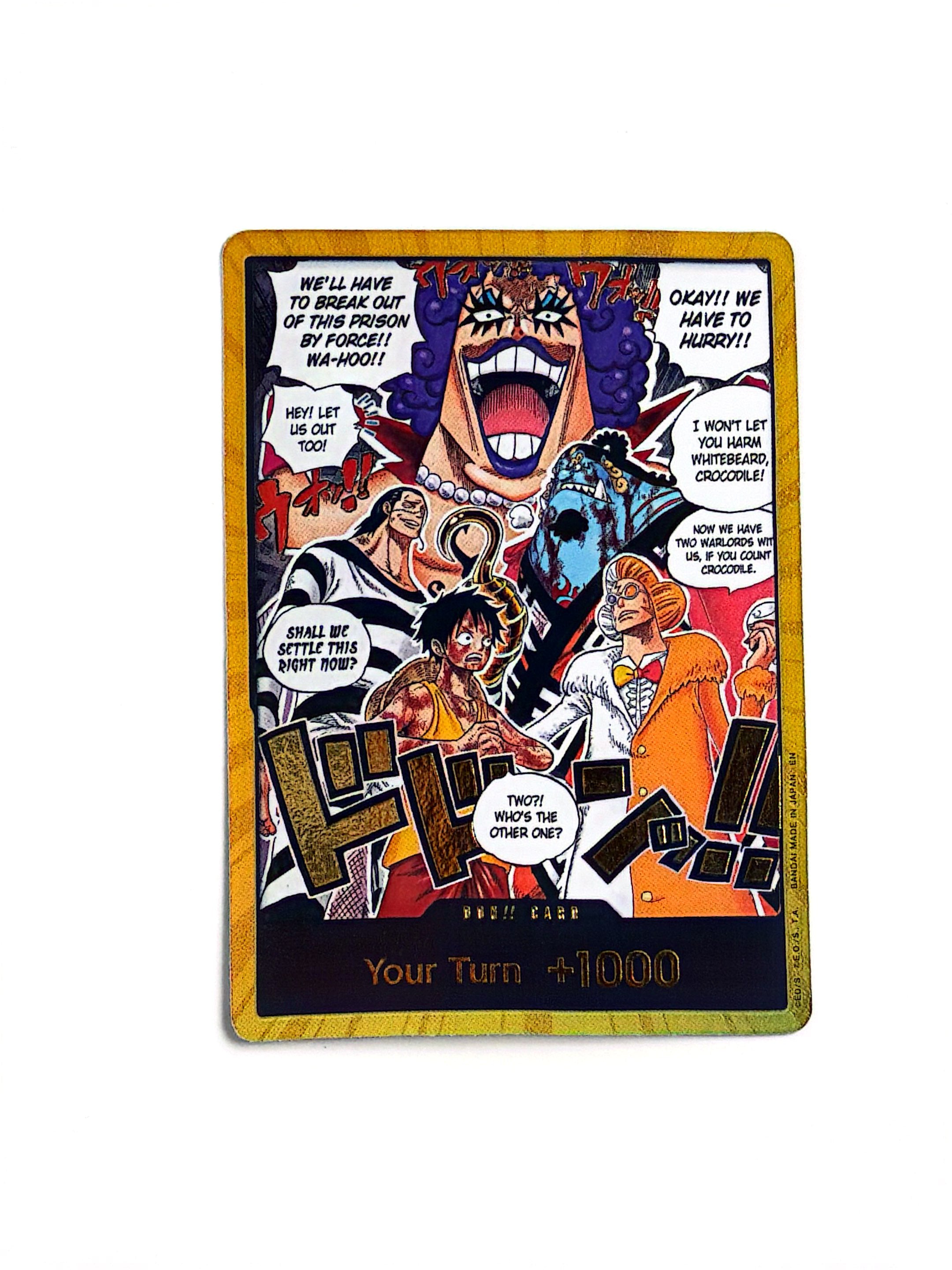 One Piece - DON!! Card (Alternate Art) (Gold) - The Time of Battle (OP16)