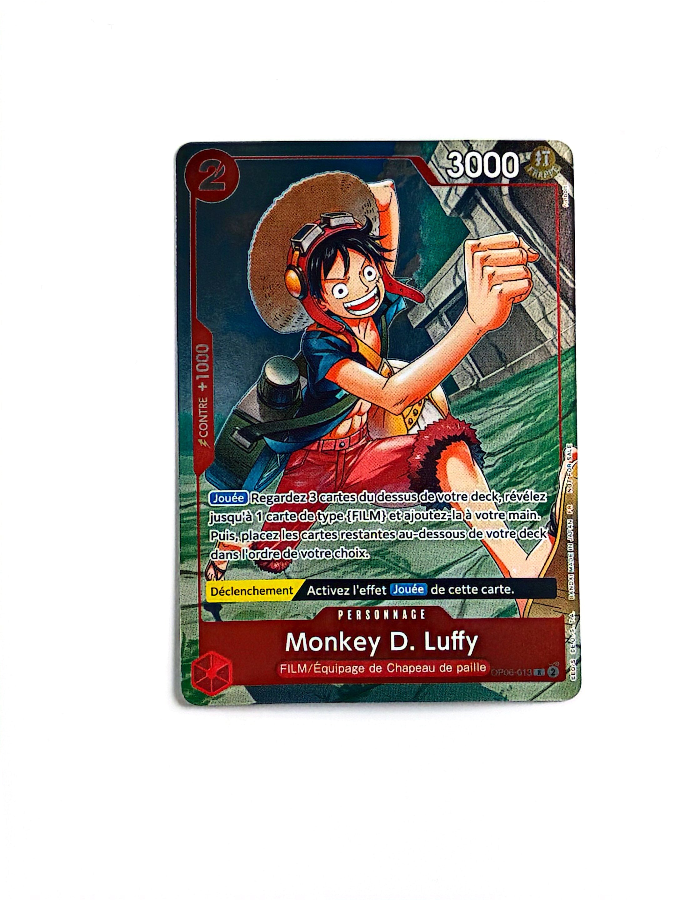 Monkey D Luffy -  French 1st Anniversary Pack - Foiled