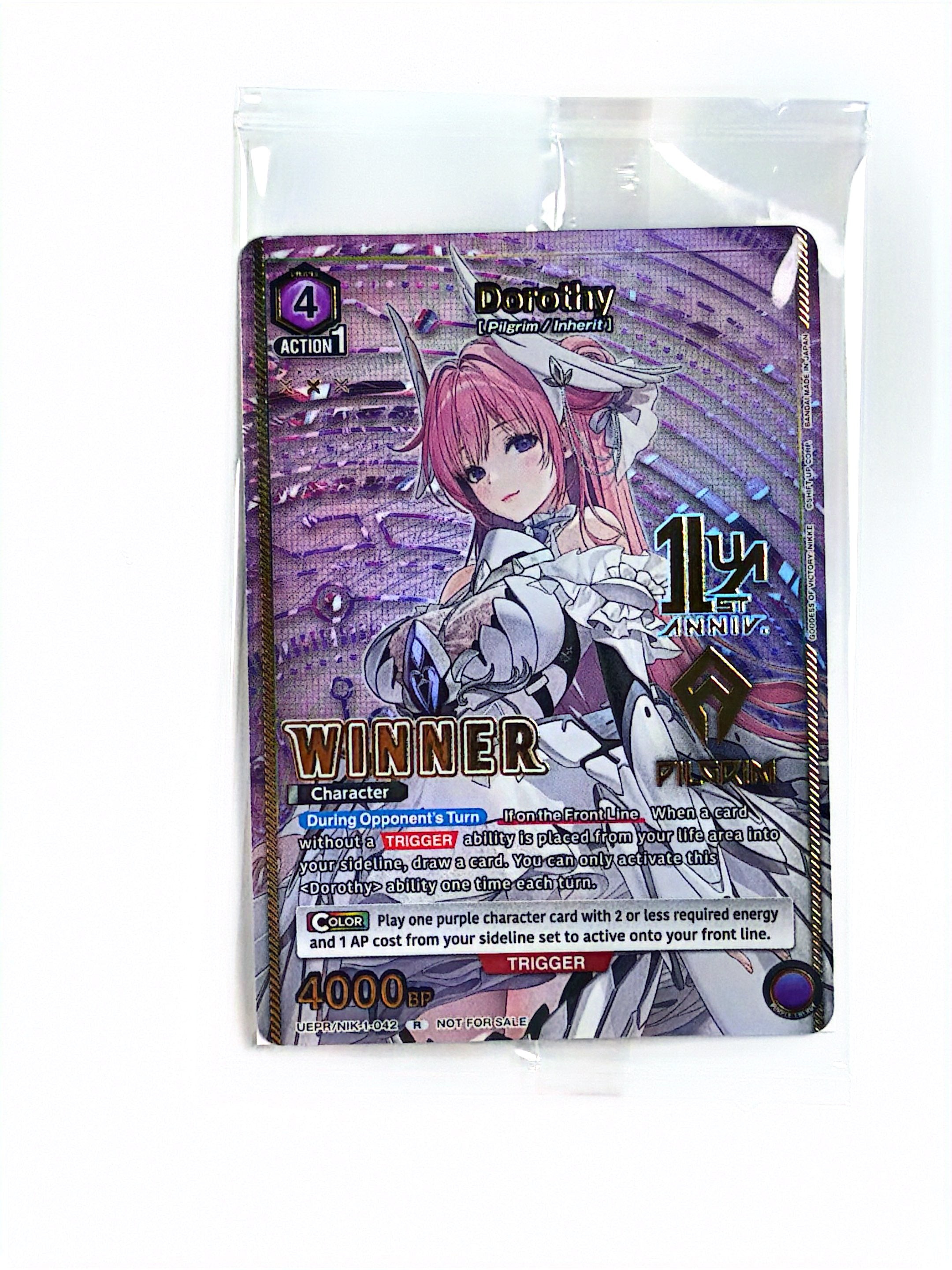 Union Arena - Dorothy (Winner) - Union Arena Promotion Cards (UEPR) (Sealed)