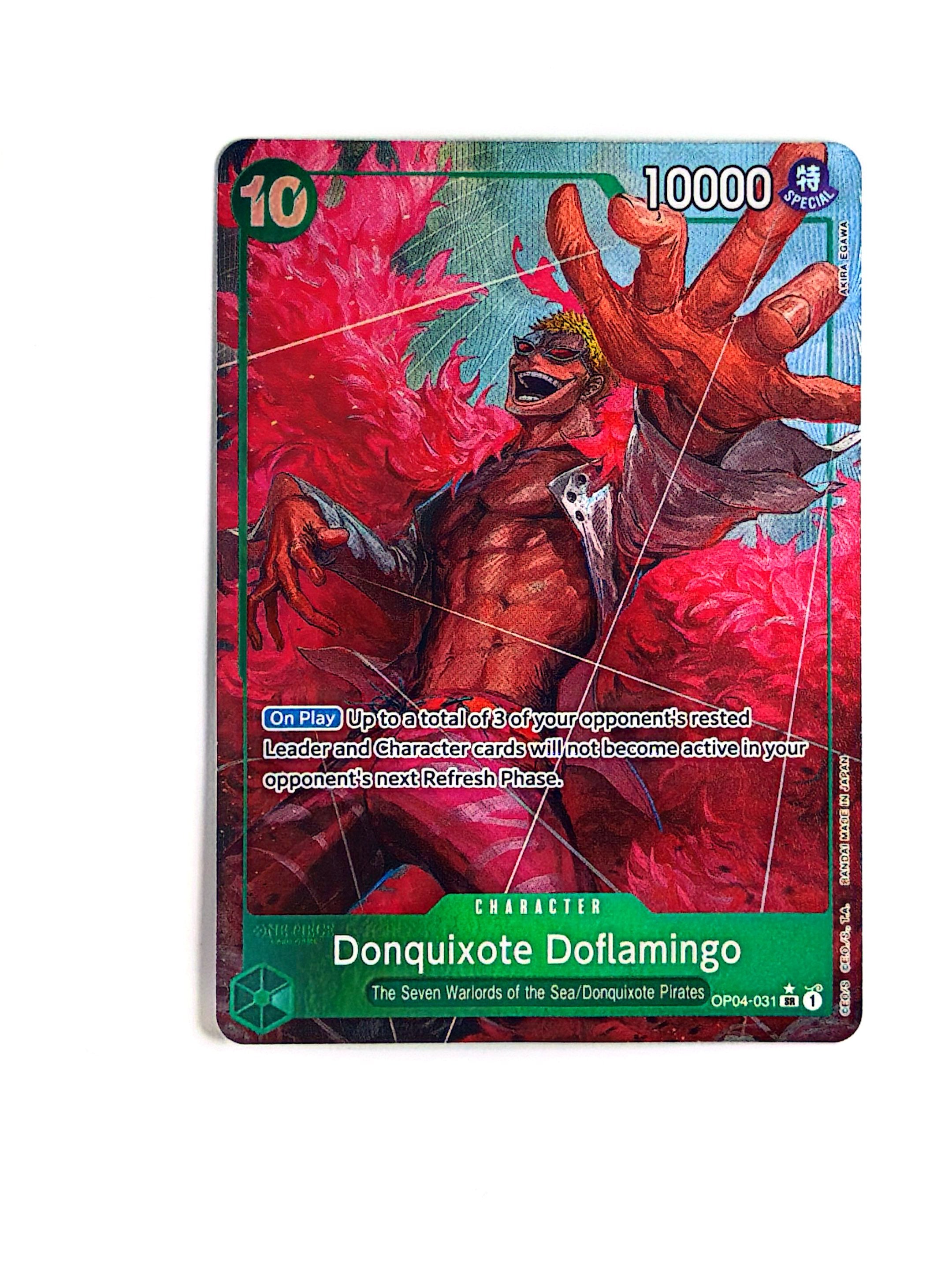 One Piece - Donquixote Doflamingo (Alternate Art) - Premium Booster -The Best- (PRB-01) (Akira Egaw)