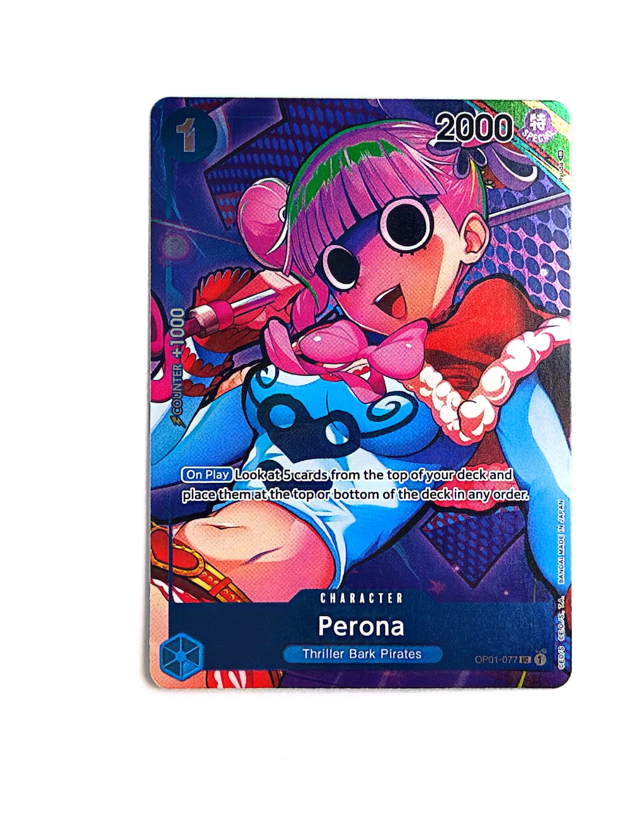 One Piece - Perona (Box Topper) - Romance Dawn (OP01)