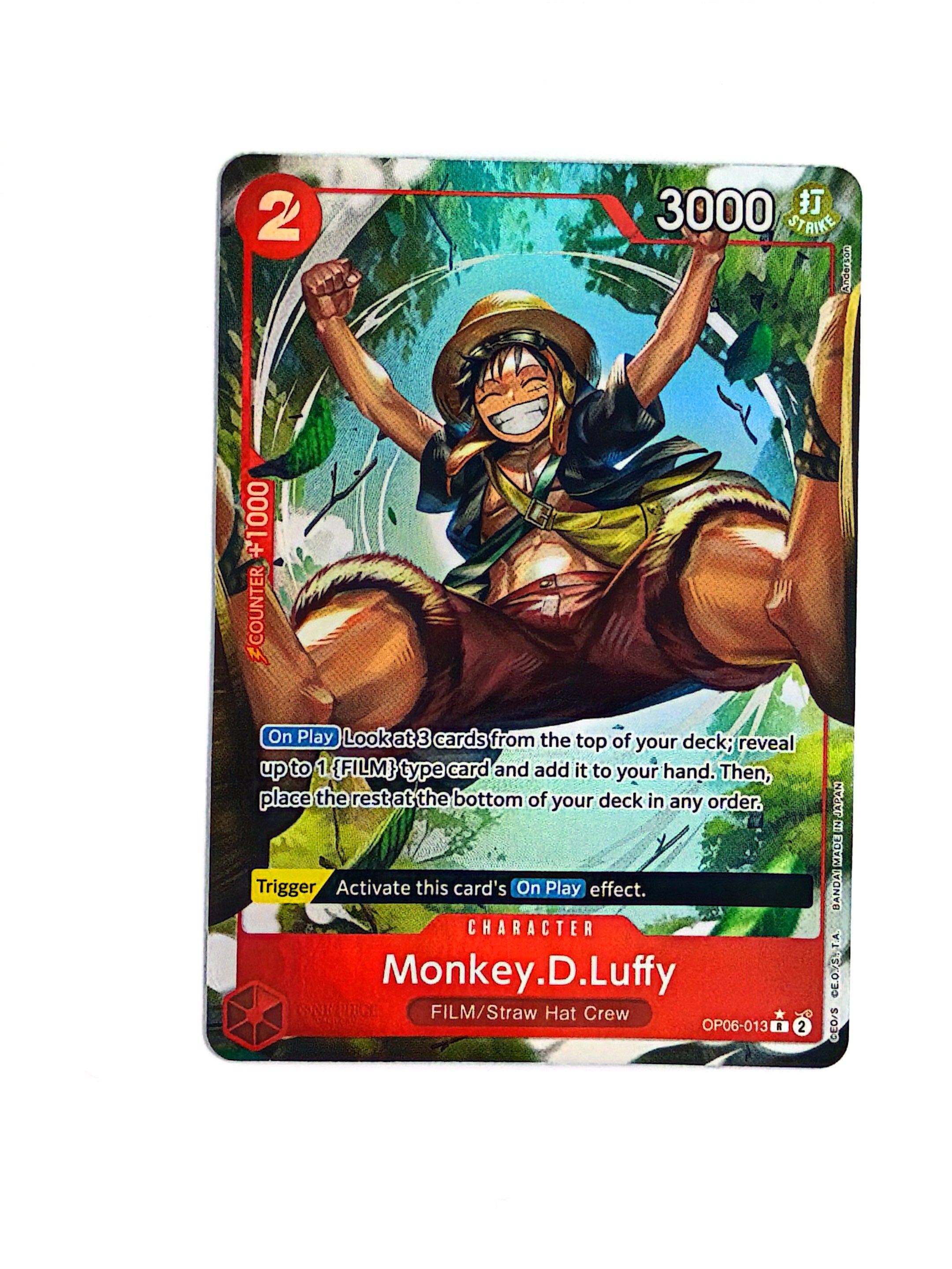 One Piece - Monkey D Luffy (Alternate Art) - Wings of the Captain (OP06)