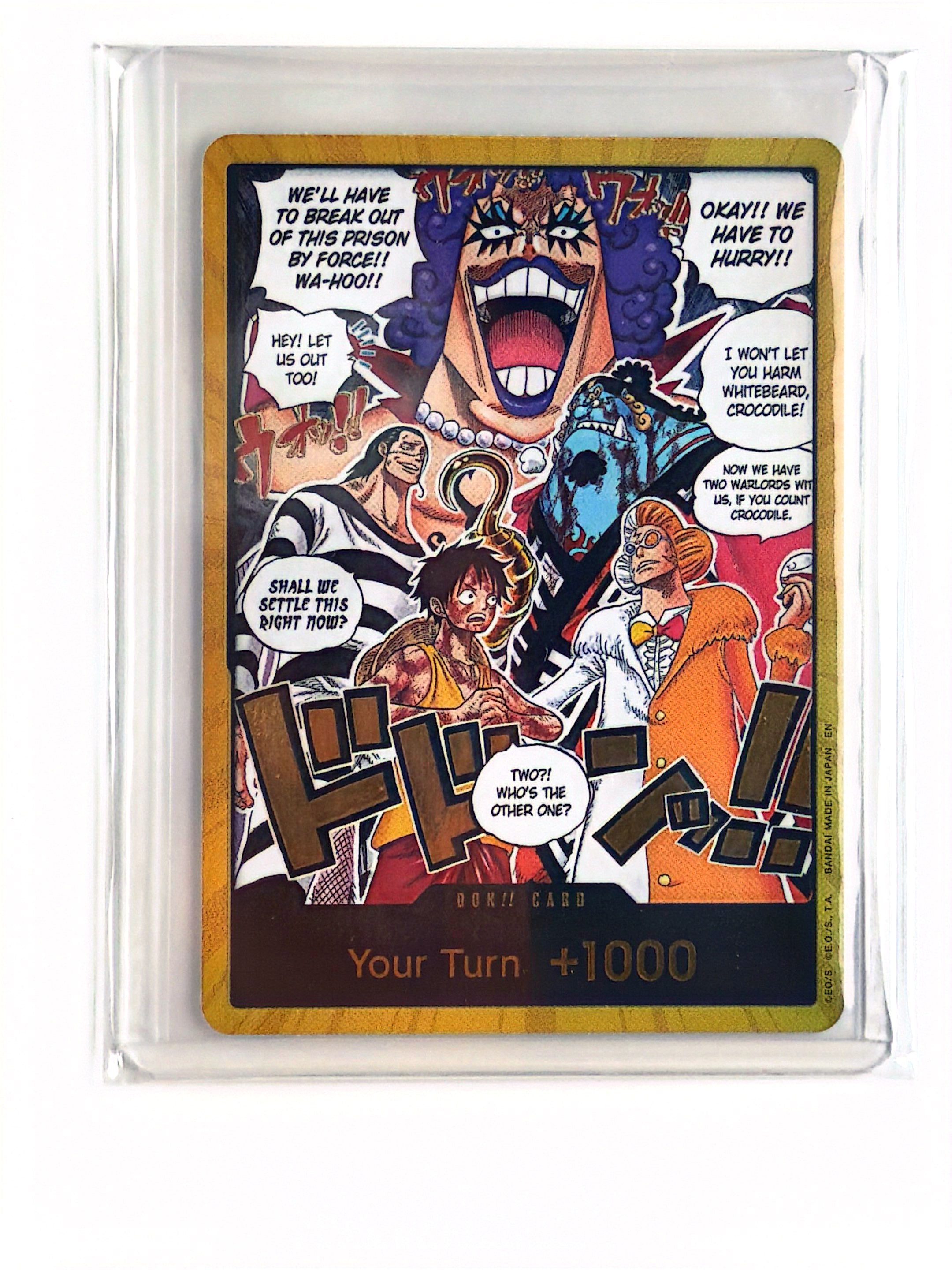 One Piece - DON!! Card (Alternate Art) (Gold) - The Time of Battle (OP16)