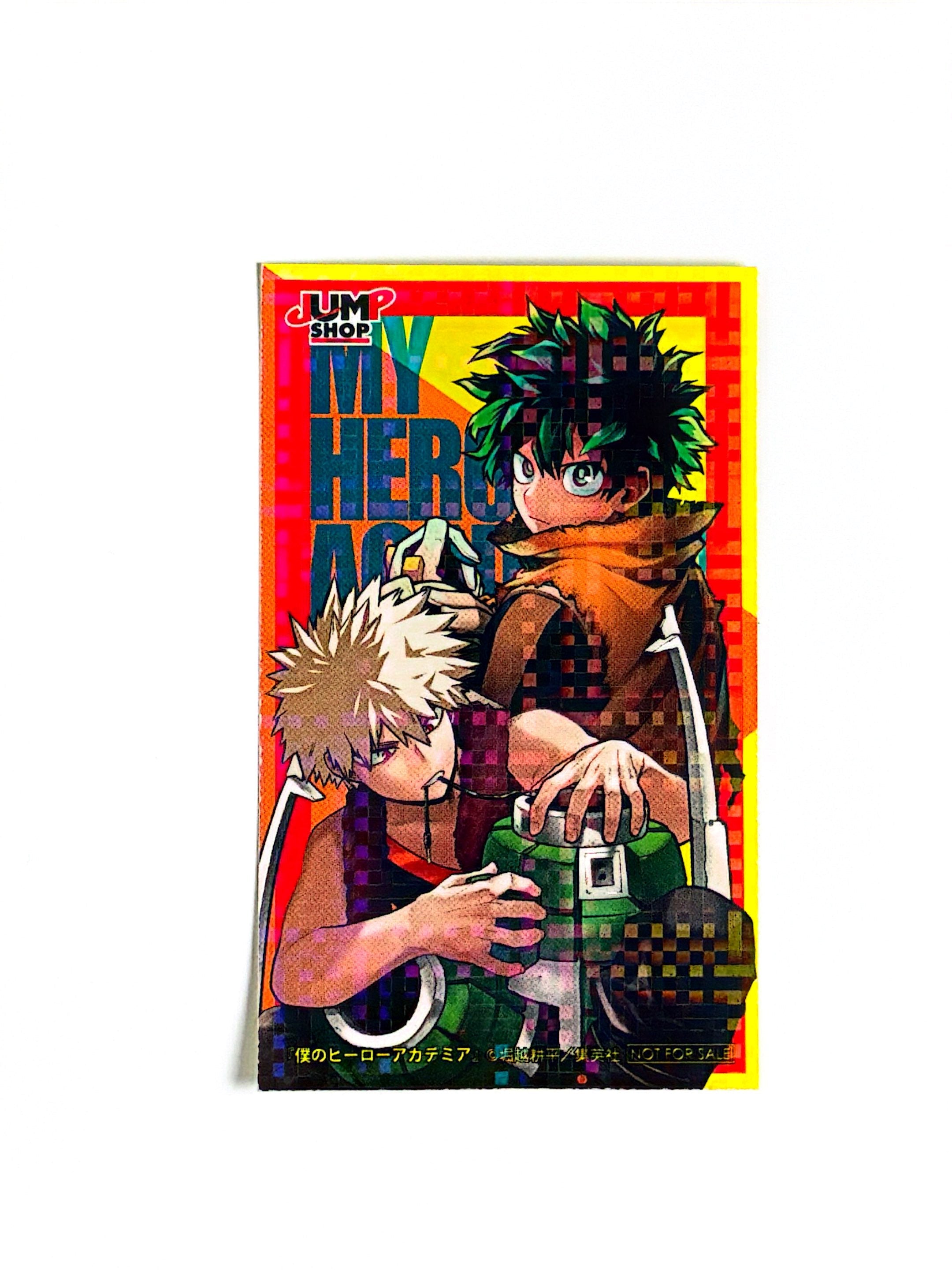 My Hero Academia - Jump Shop Limited Hologram Sticker (2024 Kitakami Sakura no) – Purchase Bonus Promo