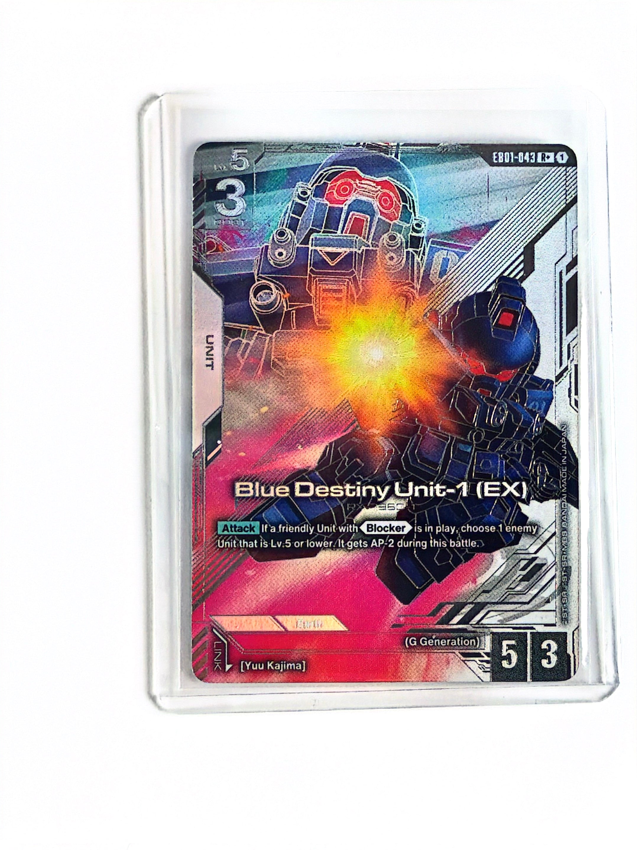 Gundam - Blue Destiny Unit-1 (EX) (R+) - Eternal Nexus (EB01)