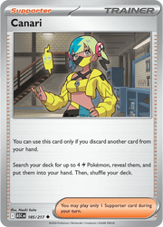 Canari 185/217 · Normal (Ascended Heroes) by PokéPW on MYNTED