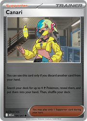 Canari Ascended Heroes Uncommon • 185/217 Reverse Holofoil by Shark Pop Culture on MYNTED
