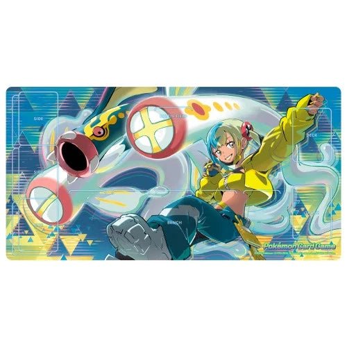 Canary & Mega Eelektross - Pokémon Card Game Rubber Playmat (Sealed) by Marnie’s TCG on MYNTED