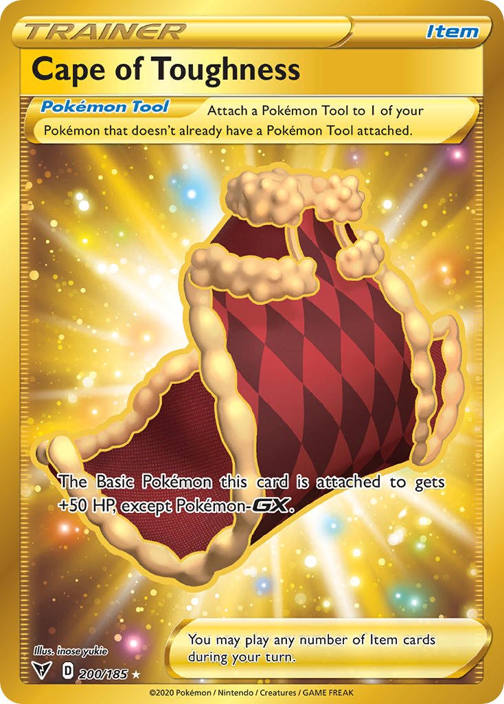 Cape of Toughness Vivid Voltage 200/185 Secret Rare NM by Falconloot on MYNTED